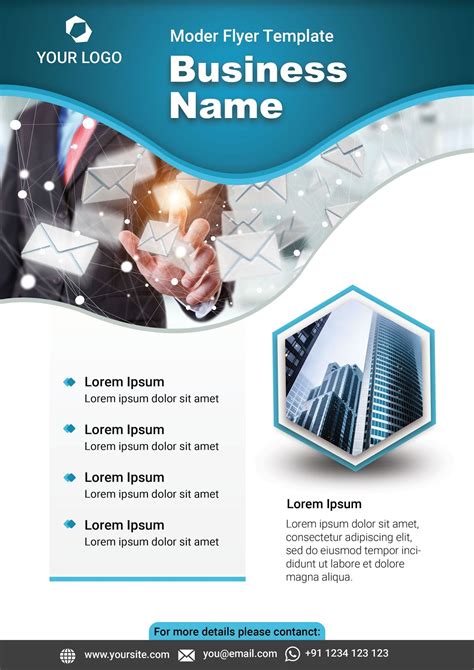 professional business marketing flyer poster template psd   kafeel graphics