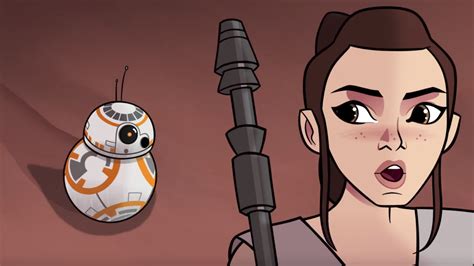 watch rey and bb 8 s first thrilling adventure in star wars forces of