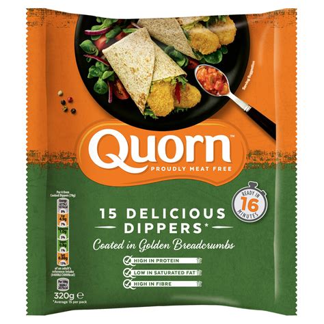 quorn  delicious dippers  vegetarian iceland foods