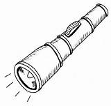 Drawing Flashlight Clip Clipart Light Flash Line Cliparts Torch Drawings Pix Getdrawings Library Favorites Add 1057 1009 sketch template