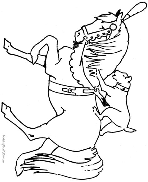 printable horses coloring pages