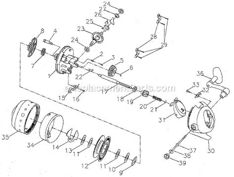 pflueger pflsc parts list  diagram ereplacementpartscom