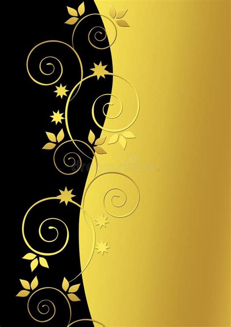 beautiful golden background stock illustration illustration