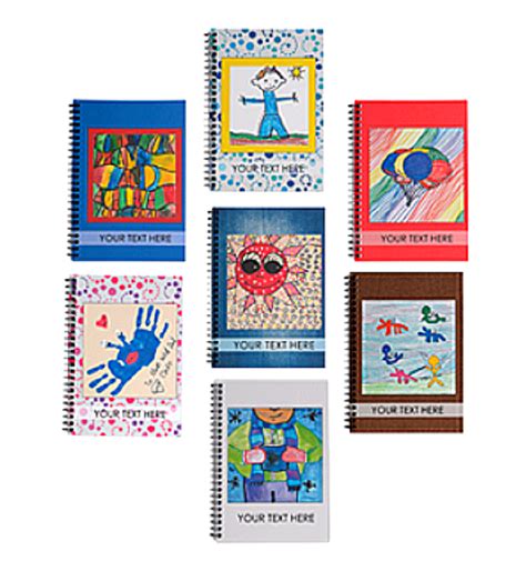 fundraiser product featuring student art   cover lined paper