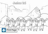 Jericho Joshua Pdfs Niv Connectusfund sketch template