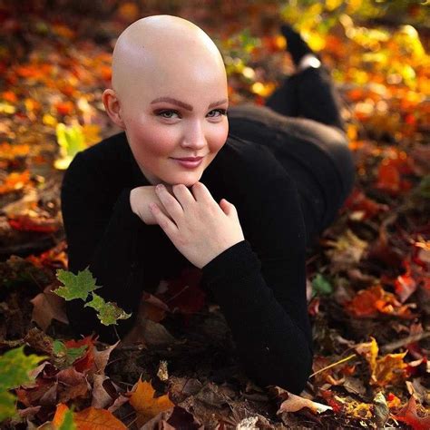 bald women bald heads strike a pose cosmetology balding beautiful