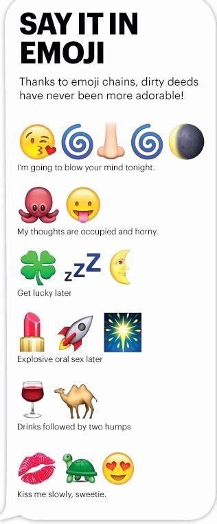 dirty emoji symbols meanings
