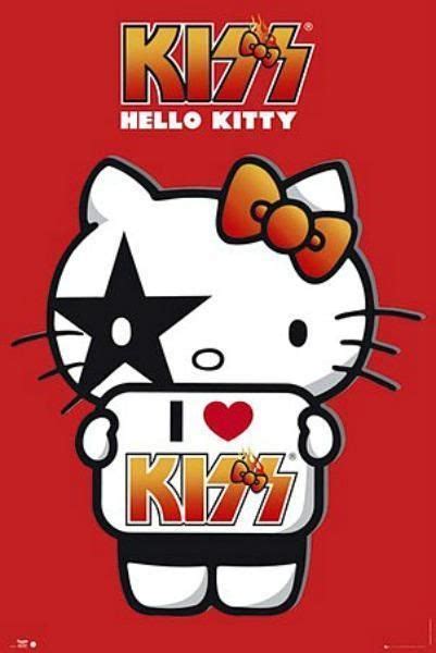 hello kitty i love kiss maxi poster 61cm x 91 5cm new