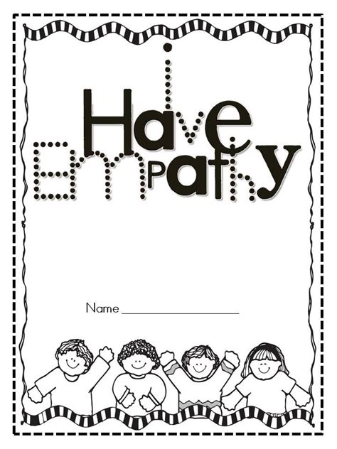 printable  empathy worksheets