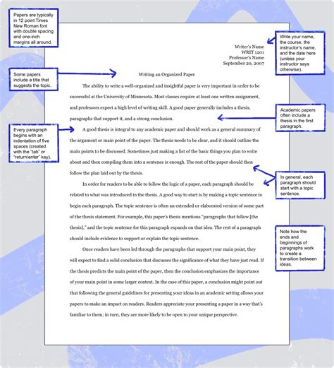 simple essay format  essay templates