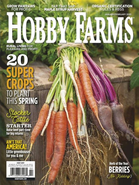 hobby farms magazine subscription discount rural living  pleasure