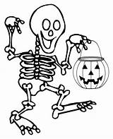 Halloween Skeleton Walks Pumpkin Hand His Pages2color Pages Coloring Cookie Copyright 2021 sketch template