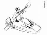 Coloring Kayak Pages Man Action Canoe Super Drawing Superhero Print Paddle Color Rowing Printable Canoeing Getdrawings Kleurplaten Getcolorings Hellokids Heroes sketch template