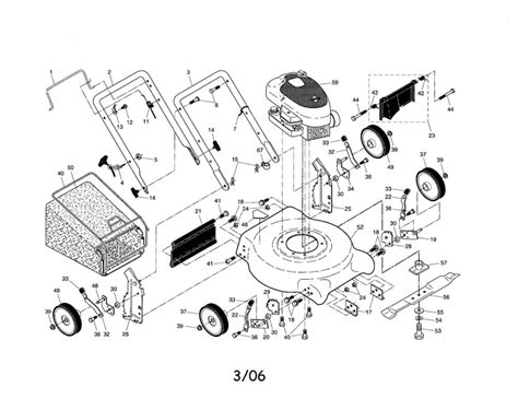 Craftsman Push Lawn Mower Model 917 Parts Diagram