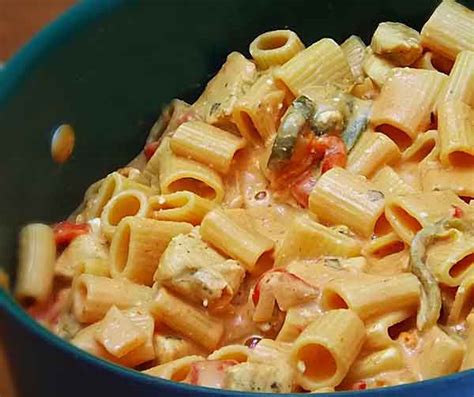 chicken riggies in spicy tomato cream best crafts and recipes