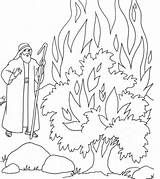 Moses Mose Bibel Kindergottesdienst Coloringhome Azcoloring Religion sketch template