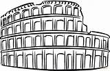 Colosseum Colosseo Coliseo Kolosseum Kolorowanki Ausmalbild Koloseum Monumenti Dibujar Romana Supercoloring Romanos Ancient Sightseeing Monumento Ausmalbilder Colora Imprimir Stampare Druku sketch template