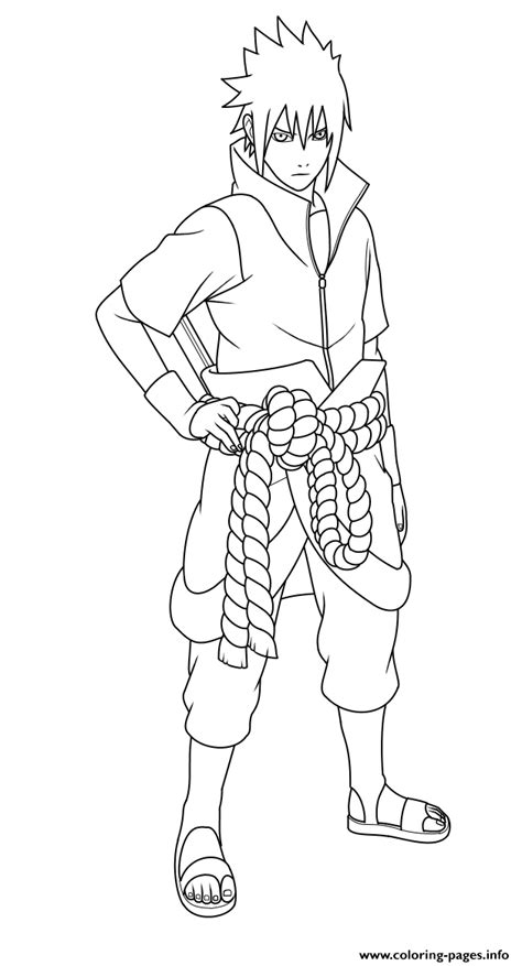 sasuke uchiha   fictional character   naruto manga coloring