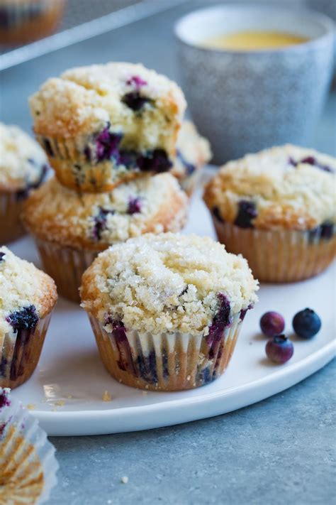 blueberry streusel muffins recipe cooking classy