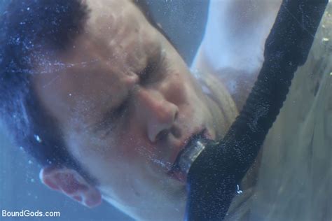 dante is bound in the sleepsack and made to cum underwater by cj madison at suck a boner