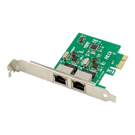 pci  gigabit ethernet electrical network card pcie  dual port desktop uq ebay