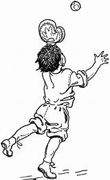 Catch Catching Clipart Boy Playing Ball Cliparts Outline Gif Library Illustration Good Etc Clipground Large sketch template