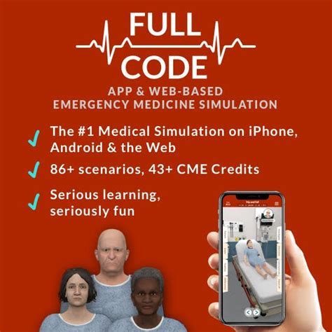 full code medical simulation  cmelist