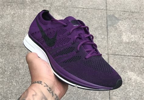 nike flyknit trainer purple olive sneaker bar detroit