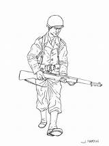 War Drawing Soldier Drawings Jeff Martin Portfolio Ii Military Paintingvalley Stuff sketch template