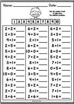 addition  subtraction worksheets  grade math worksheets