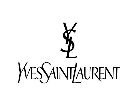 ysl yves saint laurent brand logo black symbol clothes design icon
