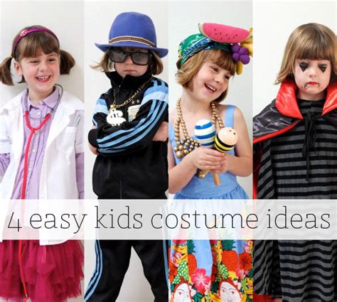 encourage imaginative play   easy kids costume ideas