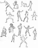Gesture Drawings Drawing People Gestures Figure Stick Deviantart Poses Reference Body Cartoon Walking Character Line Choose Board References Visit sketch template