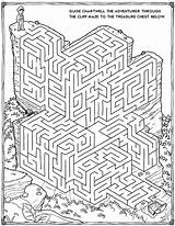 Mazes Printable 3d Kids Coloring Pages sketch template