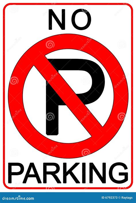 parking sign stock  image