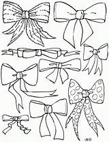 Bow Coloring Hair Pages Bows Cheer Color Sheets Colouring Clipart Drawing Tattoo Cheerleading Printable Girls Popular Getdrawings Getcolorings Coloringhome sketch template
