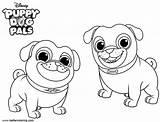 Puppy Pals Dog Coloring Pages Printable Kids Adults sketch template
