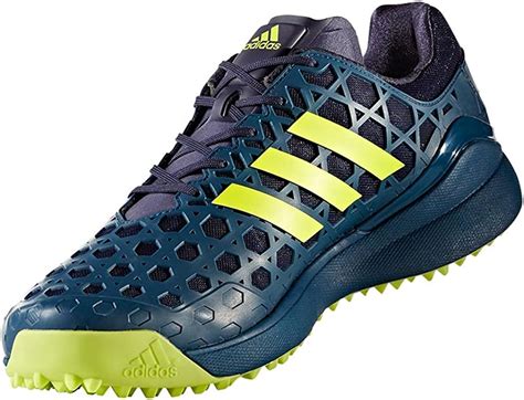 amazoncom adidas adizero field hockey shoes blue shoes
