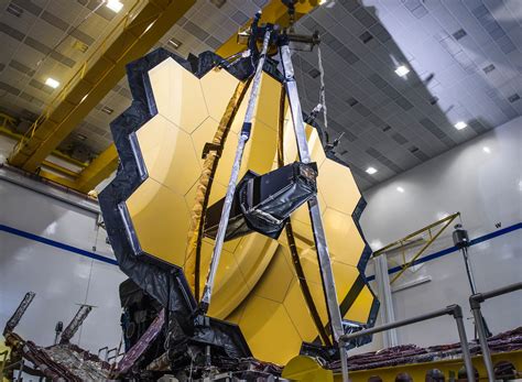 nasas james webb telescope deploys  massive honeycomb