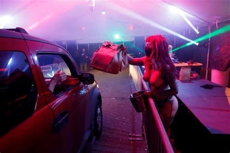 Strip Club Turns Into Drive Thru With Pole Dancers Delivering Food