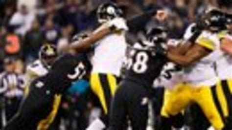 big ben had sixth sense vs ravens pass rush