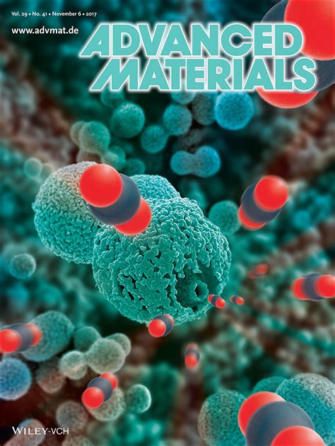 advanced materials cover page laboratory  energy science