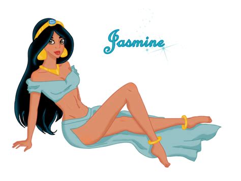Diney Pin Ups Jasmine By Vika8d On Deviantart