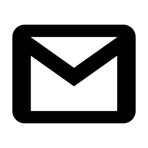 logo gmail png black  white logo gmail transparent png  images