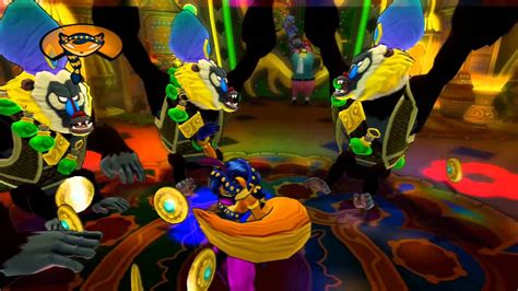 sly cooper thieves in time carmelita belly dancing