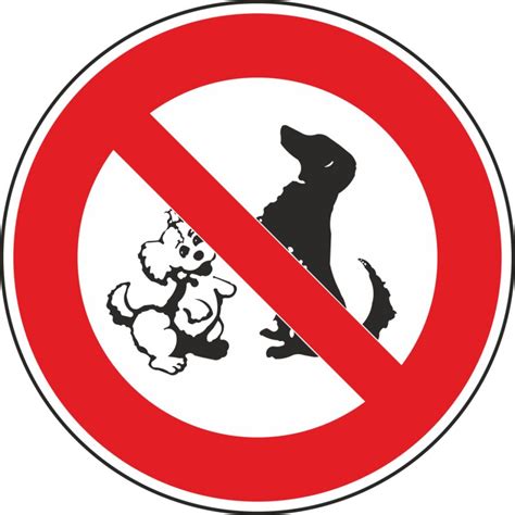 allgemeines hinweisschild ah  hunde verboten