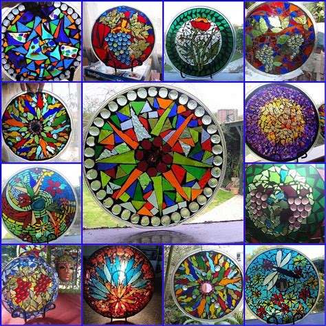 mosaic plates mosaic mosaic art mosaic glass