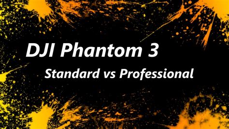 dji phantom  standard  professional  drone  buy youtube