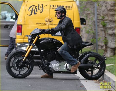 Keanu Reeves Takes A Motorcycle Ride After Spending Hours At Acting