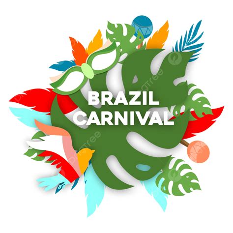 Brazilian Carnival Border Png Picture Flat Brazilian Carnival Border